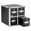Ideastream Consumer Products Ideastream Products IDEVZ01049 Vaultz CD Cabinet- 4-Drawer- 8-.50in.x15in.x14in.- 660 Cap IDEVZ01049